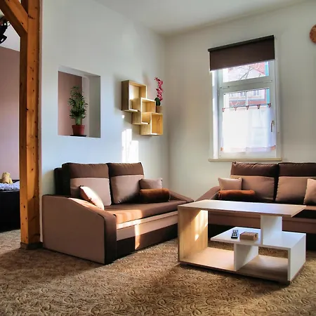 Appartement An Der Historischen Heuwaage Ohrdruf Esterno foto
